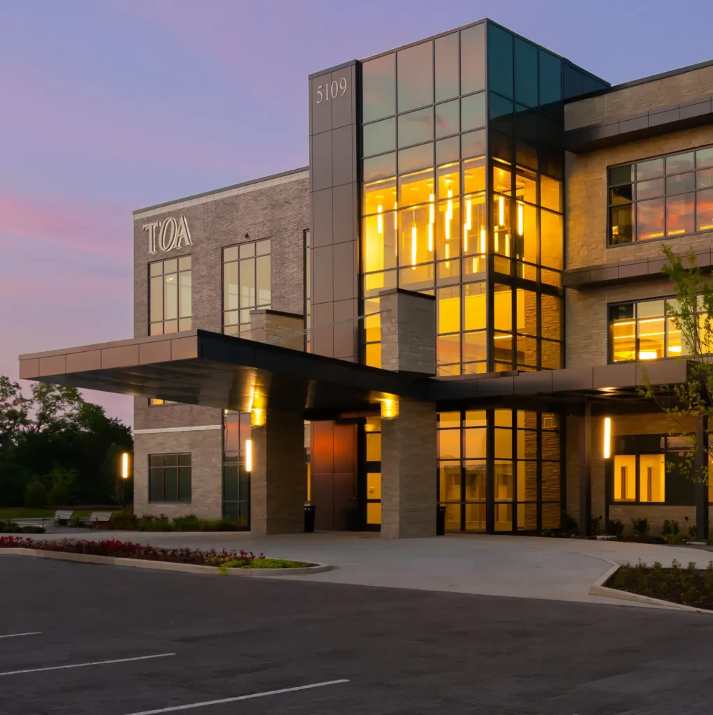 Exterior of medical office.