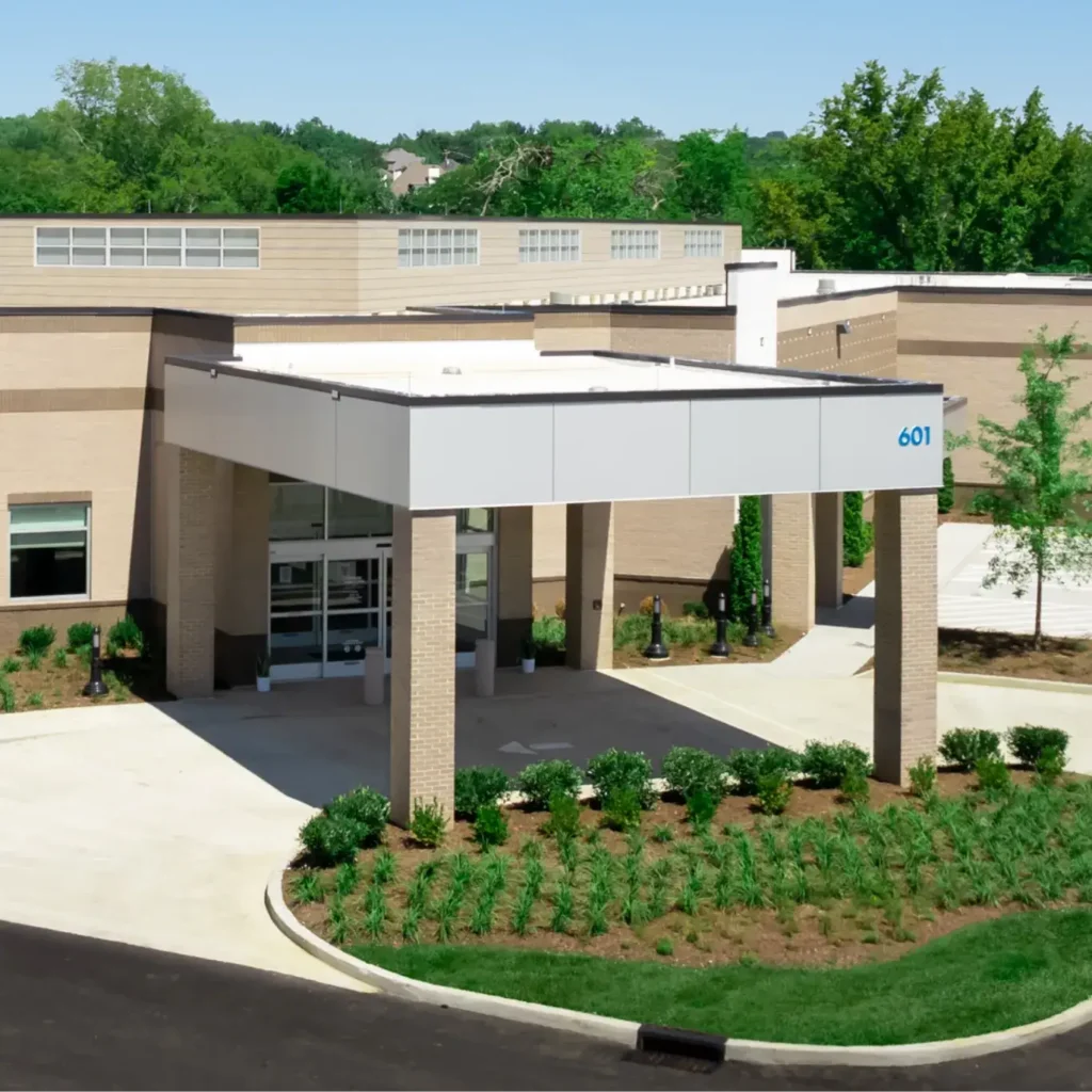 Exterior of medical office building.