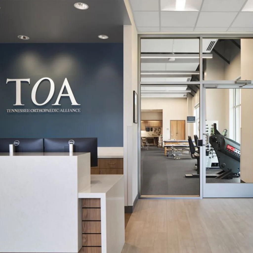 Exterior of medical office.