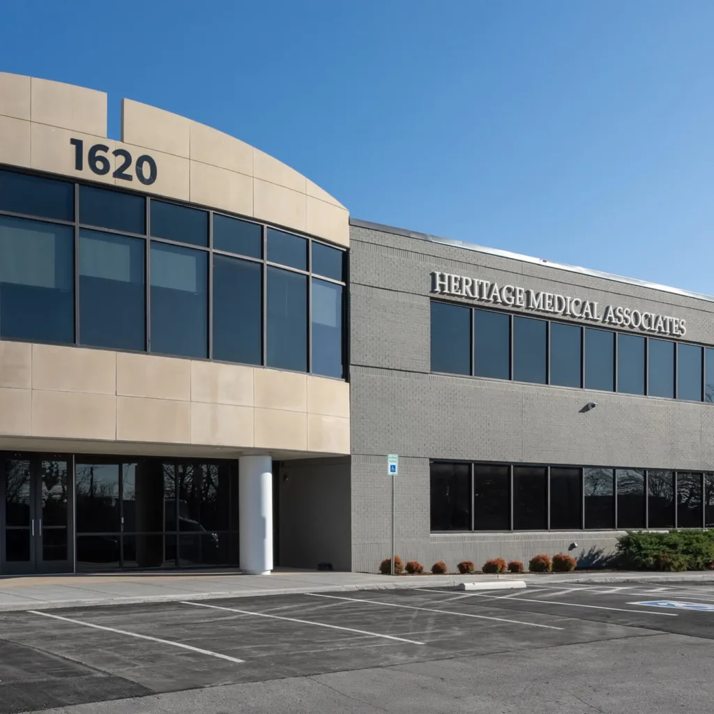 Exterior of medical office.