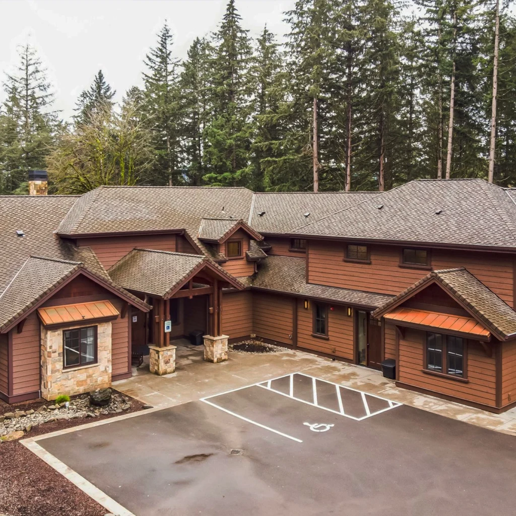 Exterior of medical office building.